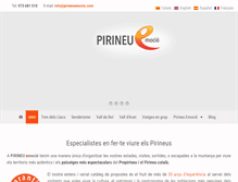 Tablet Screenshot of pirineuemocio.com